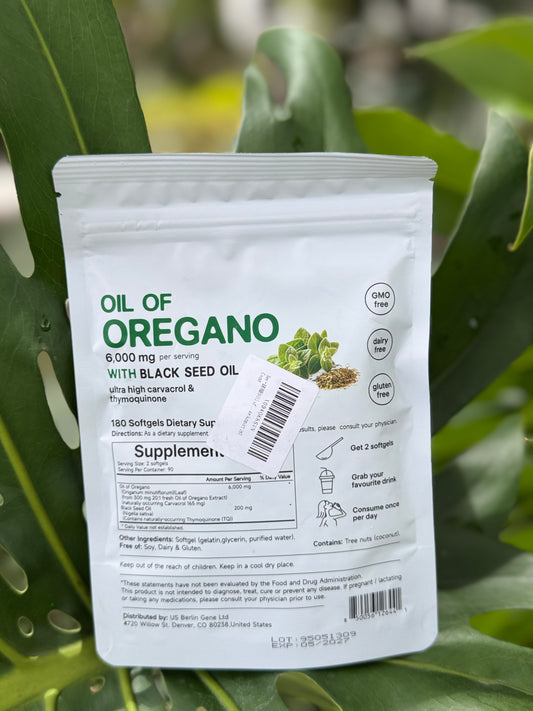 Aceite de Orégano softgels🌿