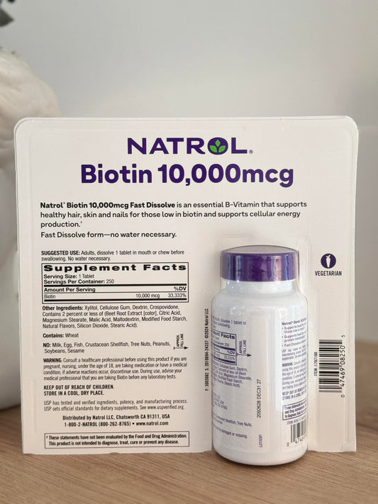 Biotina 10.000mcg
