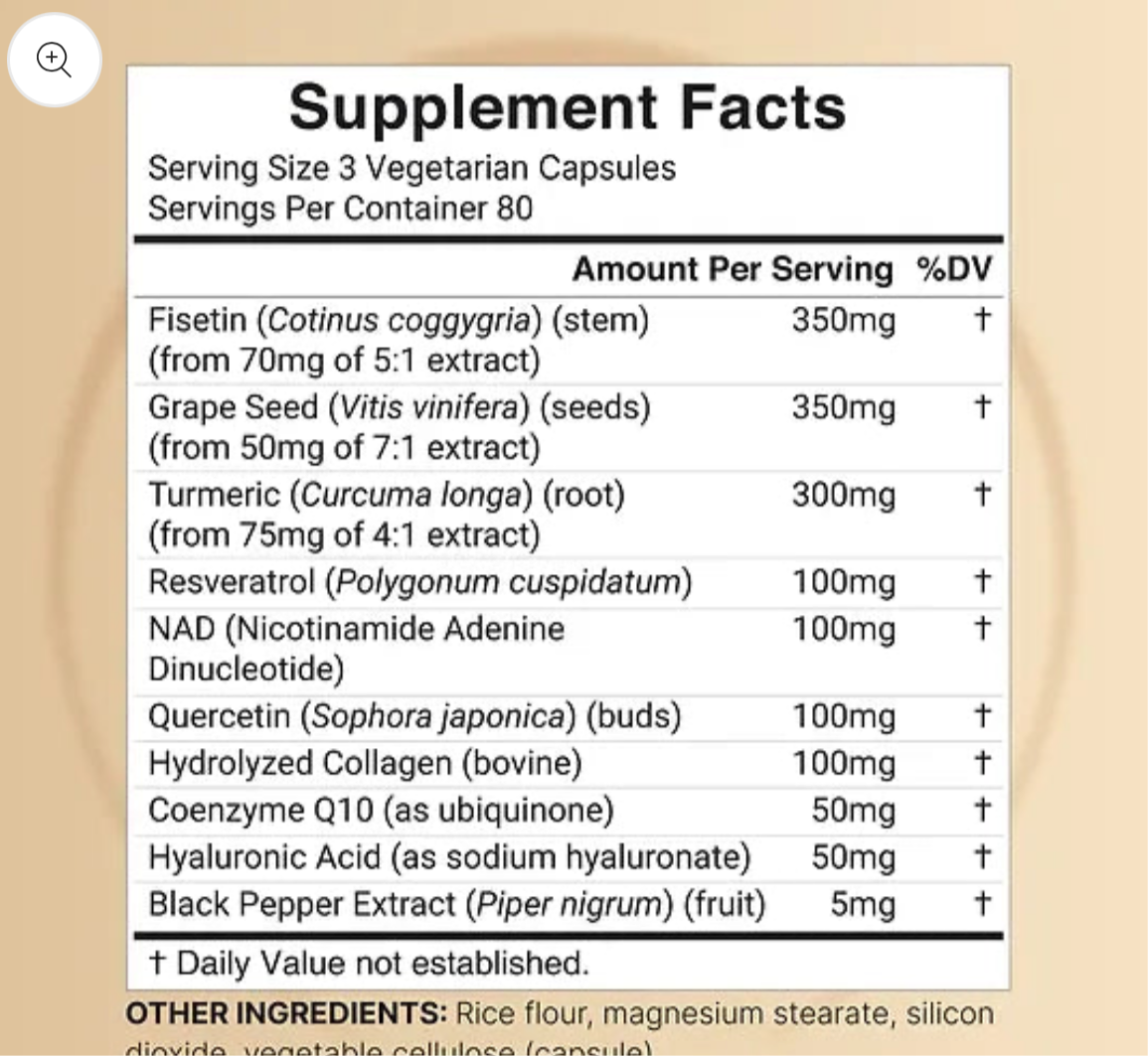 NAD+ resveratro+acido hialuronico